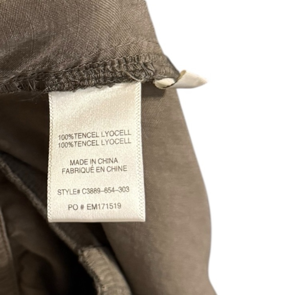 ANTHROPOLOGIE Cloth & Stone Green Khaki Trousers Pants - Picture 8 of 8